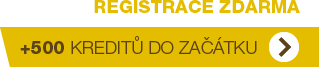 Registrace zdarma + 500 kreditů do začátku